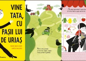 vine tata cu pașii lui de uriaș