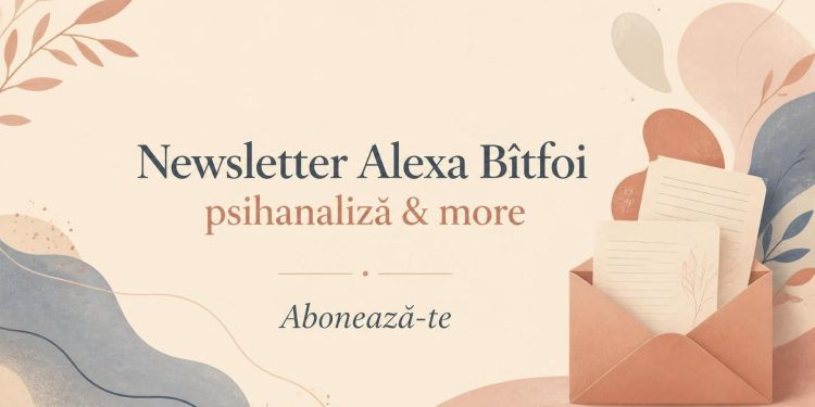 newsletter Alexa bîtfoi psihanaliză